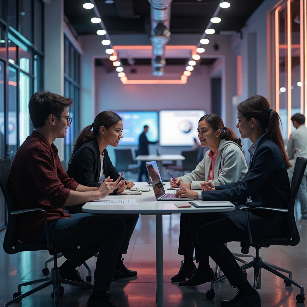 Echipa noastră de coaching în acțiune